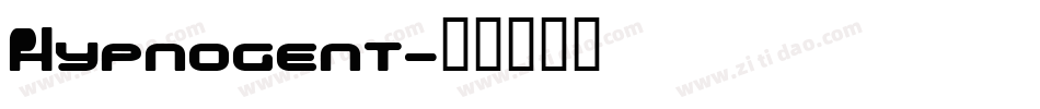 Hypnogent字体转换