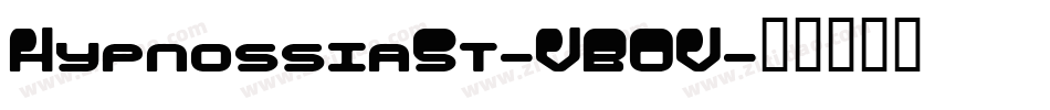 HypnossiaSt-VBOV字体转换