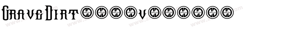 GraveDirt-683v字体转换