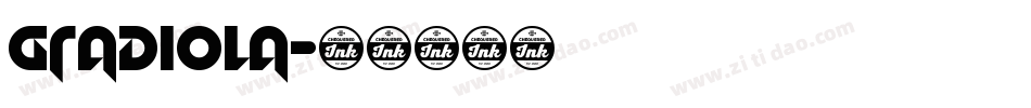 Gradiola字体转换