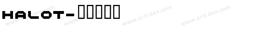HALOT字体转换