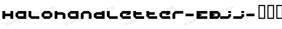 Halohandletter-EBjj字体转换