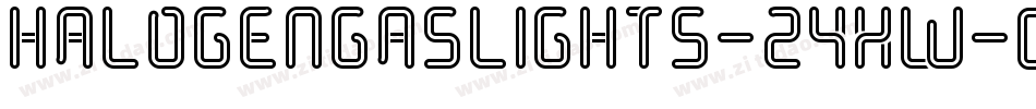 HalogenGasLights-z4Xw字体转换