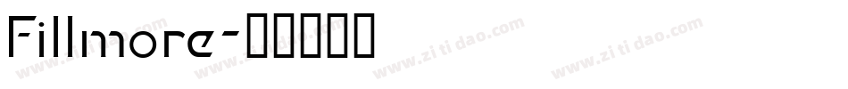 Fillmore字体转换
