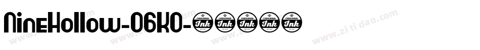 NineHollow-O6KO字体转换
