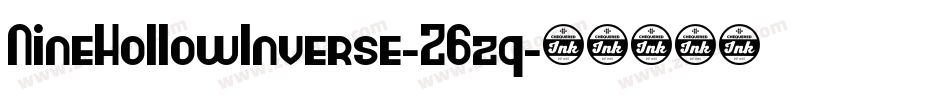 NineHollowInverse-Z6zq字体转换