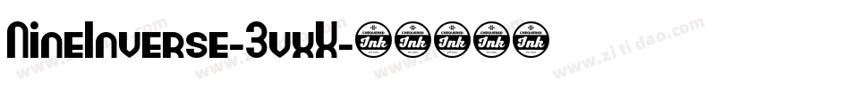 NineInverse-3vxX字体转换