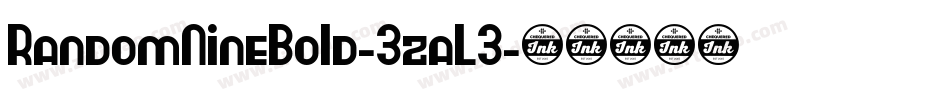 RandomNineBold-3zaL3字体转换