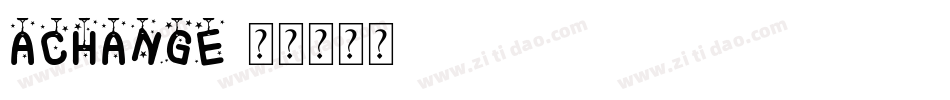 Achange字体转换