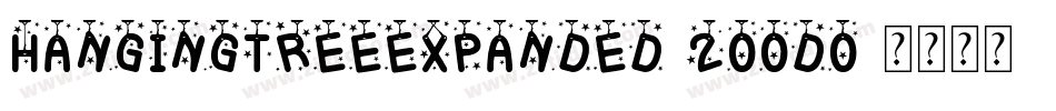 HangingTreeExpanded-2OODo字体转换