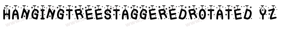 HangingTreeStaggeredRotated-YzzP2字体转换