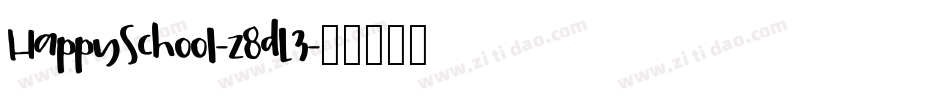 HappySchool-z8dL3字体转换