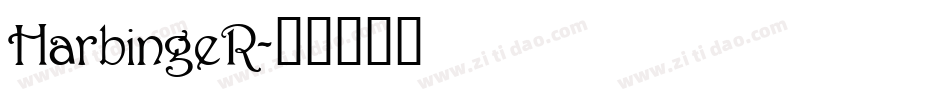 HarbingeR字体转换
