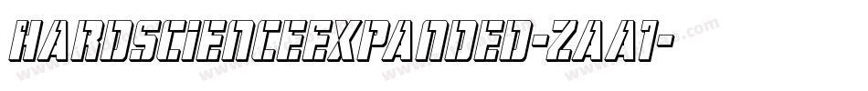 HardScienceExpanded-zaa1字体转换