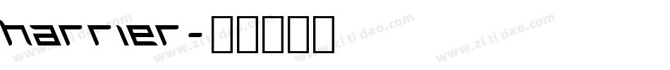 Harrier字体转换