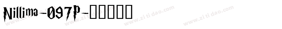 Nillima-097P字体转换