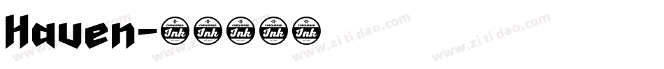 Haven字体转换