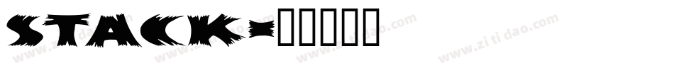 Stack字体转换