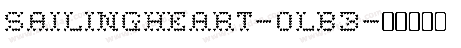 SailingHeart-OlB3字体转换