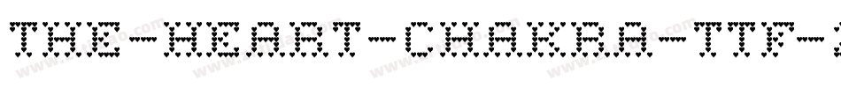 The-Heart-Chakra-TTF-2字体转换