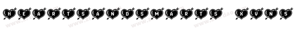 HeartsAndSmarts-xvn5字体转换