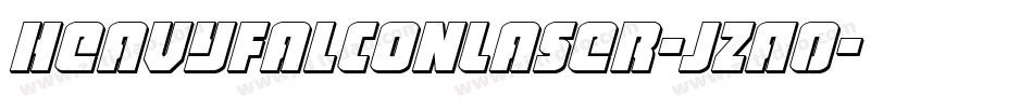 HeavyFalconLaser-jzA0字体转换 HeavyFalconLaser-jzA0字体转换