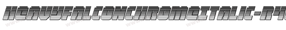 HeavyFalconChromeItalic-R4o6字体转换