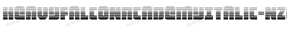 HeavyFalconAcademyItalic-nzE0字体转换