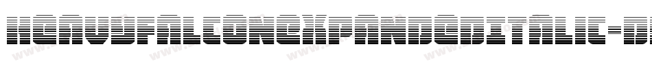 HeavyFalconExpandedItalic-D9oR字体转换