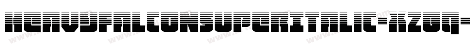 HeavyFalconSuperItalic-xzGq字体转换 HeavyFalconSuperItalic-xzGq字体转换