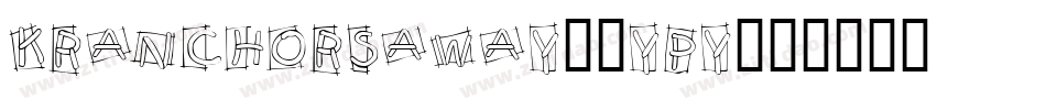 KrAnchorsAway-4yPY字体转换