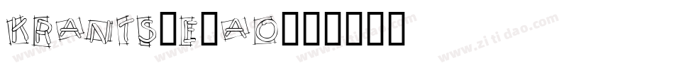 KrAnts-e2aO字体转换