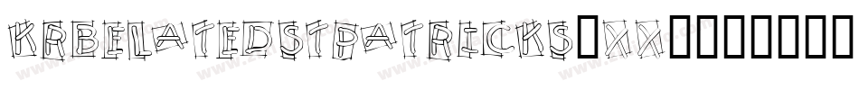 KrBelatedStPatricks-XX72字体转换
