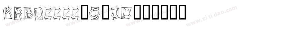 KrBuzzzz-q3jd字体转换