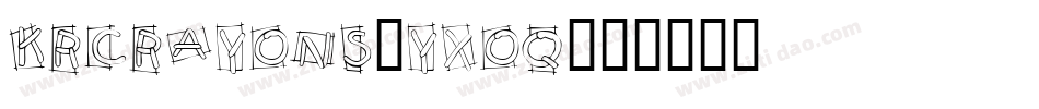 KrCrayons-YXoq字体转换