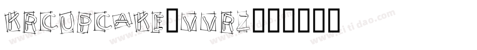 KrCupcake-vvrZ字体转换