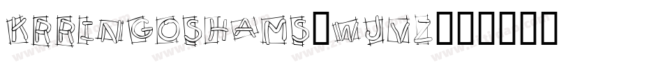 KrRingOShams-wjvz字体转换
