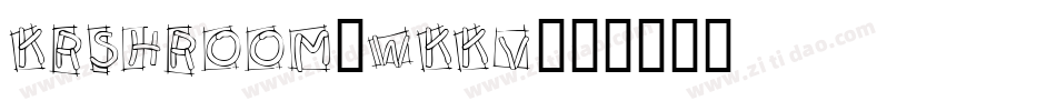 KrShroom-WKKV字体转换