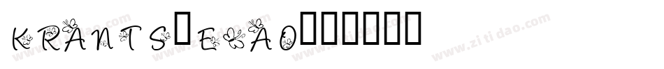 KrAnts-e2aO字体转换