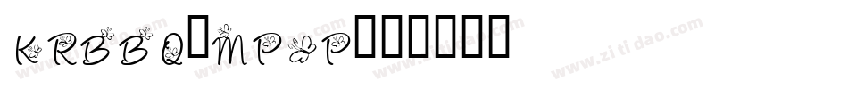 KrBbq-Mp1p字体转换