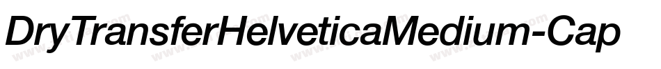 DryTransferHelveticaMedium-Caps-2字体转换