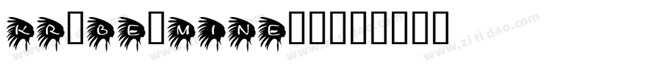 KR-Be-Mine-1字体转换