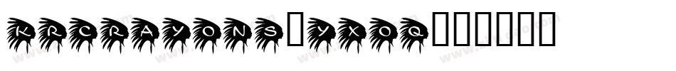 KrCrayons-YXoq字体转换
