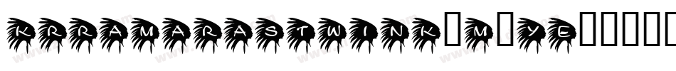 KrRamarasTwink-M7ye字体转换