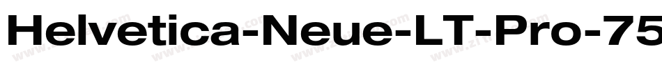 Helvetica-Neue-LT-Pro-75-BdOu-2字体转换