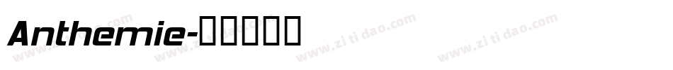Anthemie字体转换