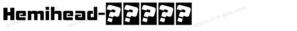 Hemihead字体转换