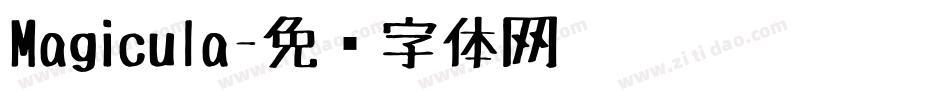 Magicula字体转换