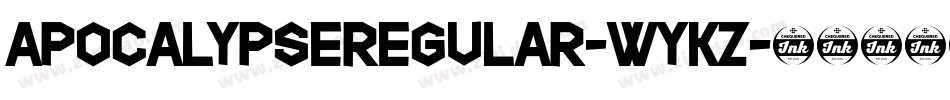 ApocalypseRegular-wyKZ字体转换