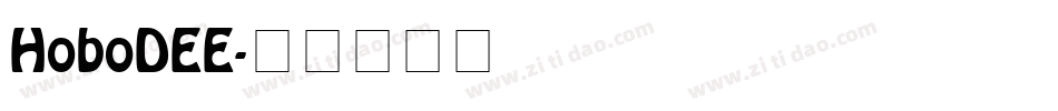 HoboDEE字体转换